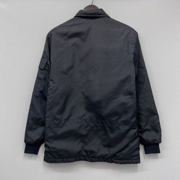 Champion Vtg 70's Men's M Snap Button Satin Official Racing Apparel Blue Jacket - Picture 5 of 15